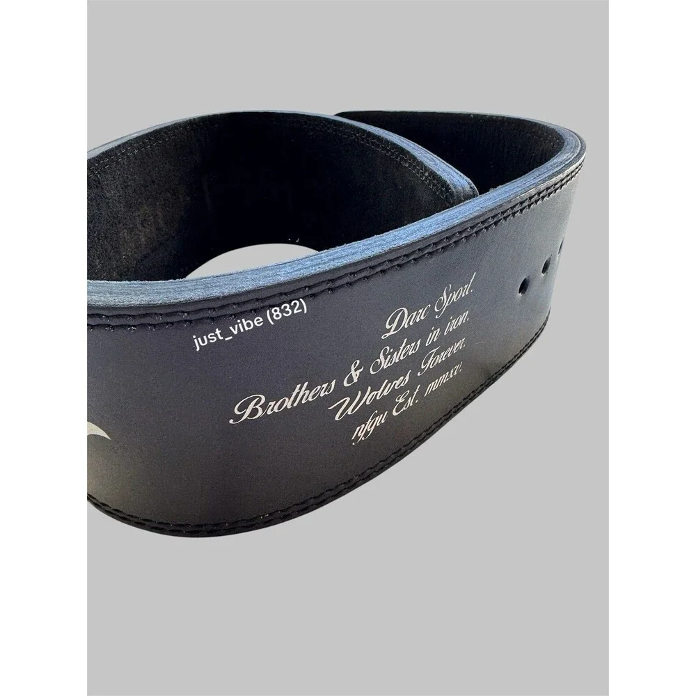 Darc Sport x Batman Born In Darcness Weightlifting Heavy Duty Belt Sz Small NEW